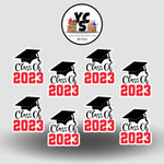 Class of 2023 Graduation Grad Cap Version 1 LARGE Memory Maker Keepsake