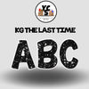 KG The Last Time 18 Inch SPARKLE ALPHABET Set