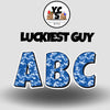LUCKY GUY 23 Inch SPECIALTY PRINT ALPHABET Set