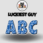 LUCKY GUY 23 Inch SPECIALTY PRINT ALPHABET Set