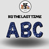 KG The Last Time 18 Inch SPARKLE ALPHABET Set