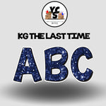 KG The Last Time 18 Inch SPARKLE ALPHABET Set