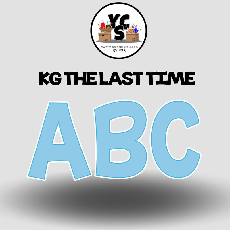 KG The Last Time 23 Inch SOLID VOWEL Set