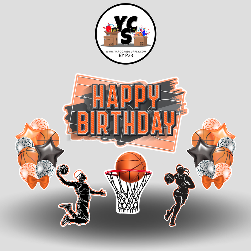 YCS FLASH® Basketball Theme and Flair Set