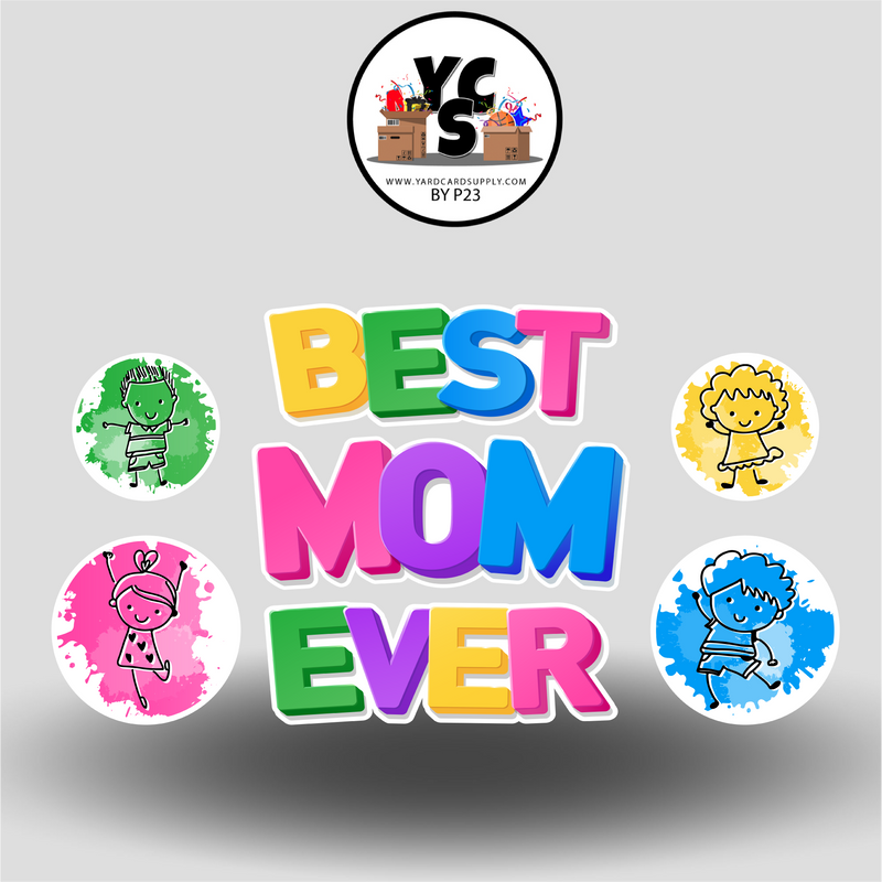 YCS FLASH® Quick Set Best Mom Ever