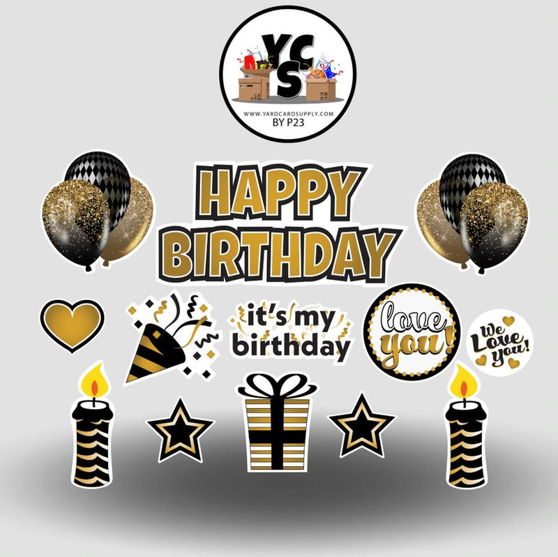 YCS FLASH® and Flair Happy Birthday - Style 10