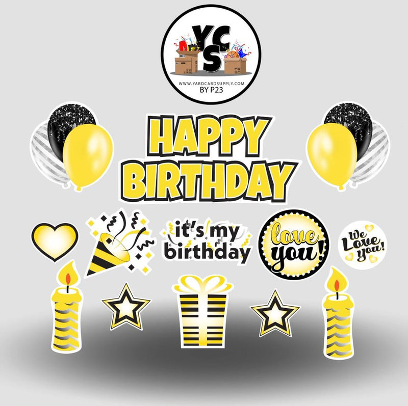 YCS FLASH® and Flair Happy Birthday - Style 10