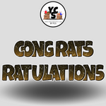 18" Congrats Tulations YCS FLASH® Quick Set