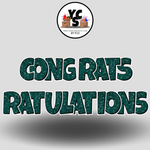 18" Congrats Tulations YCS FLASH® Quick Set