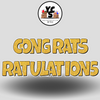 18" Congrats Tulations YCS FLASH® Quick Set