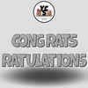 18" Congrats Tulations YCS FLASH® Quick Set
