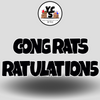 18" Congrats Tulations YCS FLASH® Quick Set