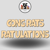 18" Congrats Tulations YCS FLASH® Quick Set