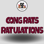 18" Congrats Tulations YCS FLASH® Quick Set