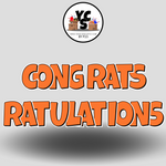 18" Congrats Tulations YCS FLASH® Quick Set