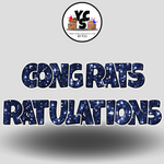 18" Congrats Tulations YCS FLASH® Quick Set