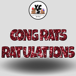 18" Congrats Tulations YCS FLASH® Quick Set