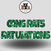 18" Congrats Tulations YCS FLASH® Quick Set