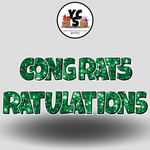 18" Congrats Tulations YCS FLASH® Quick Set