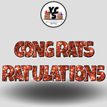 18" Congrats Tulations YCS FLASH® Quick Set