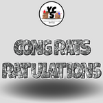 18" Congrats Tulations YCS FLASH® Quick Set