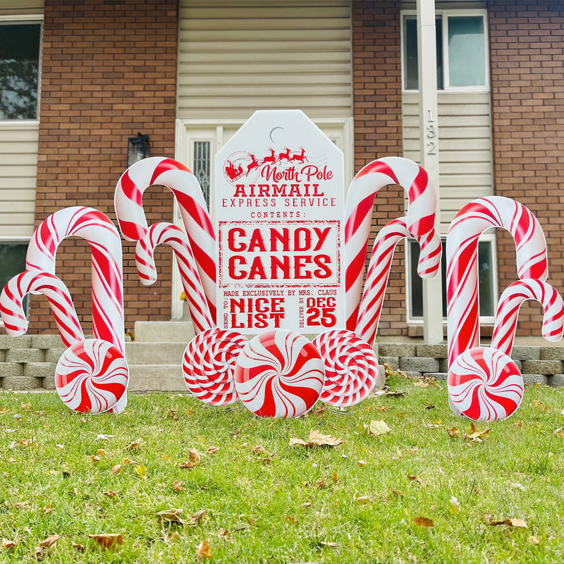 Christmas Candy Cane Drop!