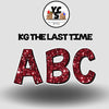KG The Last Time 18 Inch SPARKLE VOWEL & CONSONANT Set
