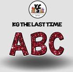 KG The Last Time 23 Inch SPARKLE ESSENTIAL LETTER & NUMBER Set