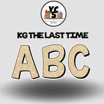KG The Last Time 23 Inch GLITTER VOWEL Set