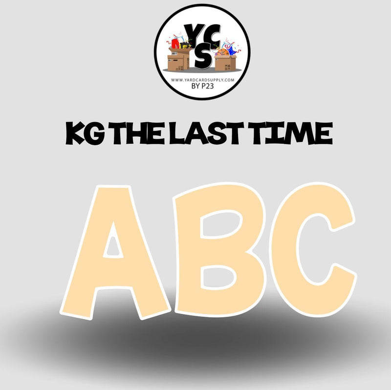 KG The Last Time 23 Inch SOLID CONSONANT Set