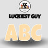 LUCKY GUY 23 Inch SOLID VOWEL Set
