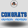 YCS FLASH® Quick Set - Varsity Congrats
