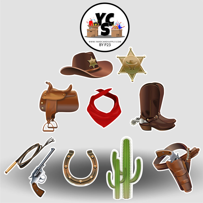 Western Set (Cowboy Sheriff Ranger)