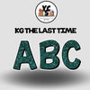 KG The Last Time 23 Inch GLITTER CONSONANT Set