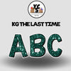 KG The Last Time 18 Inch SPARKLE VOWEL & CONSONANT Set