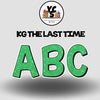 KG The Last Time 23 Inch GLITTER ALPHABET Set