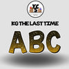 KG The Last Time 18 Inch GLITTER VOWEL & CONSONANT Set