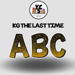 KG The Last Time 18 Inch GLITTER VOWEL & CONSONANT Set