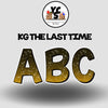 KG The Last Time 23 Inch GLITTER ALPHABET Set