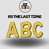 KG The Last Time 23 Inch GLITTER ALPHABET Set