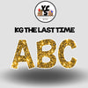 KG The Last Time 18 Inch SPARKLE ALPHABET Set