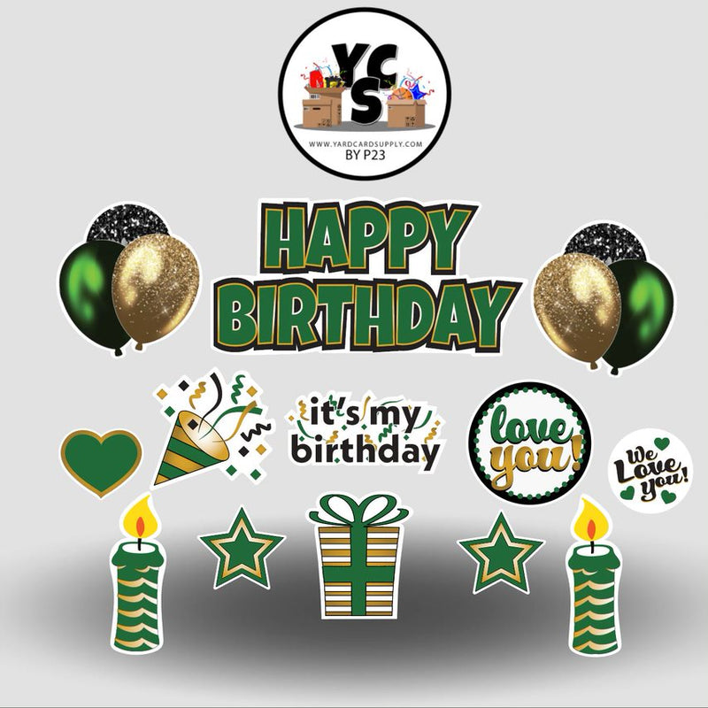 YCS FLASH® and Flair Happy Birthday - Style 10