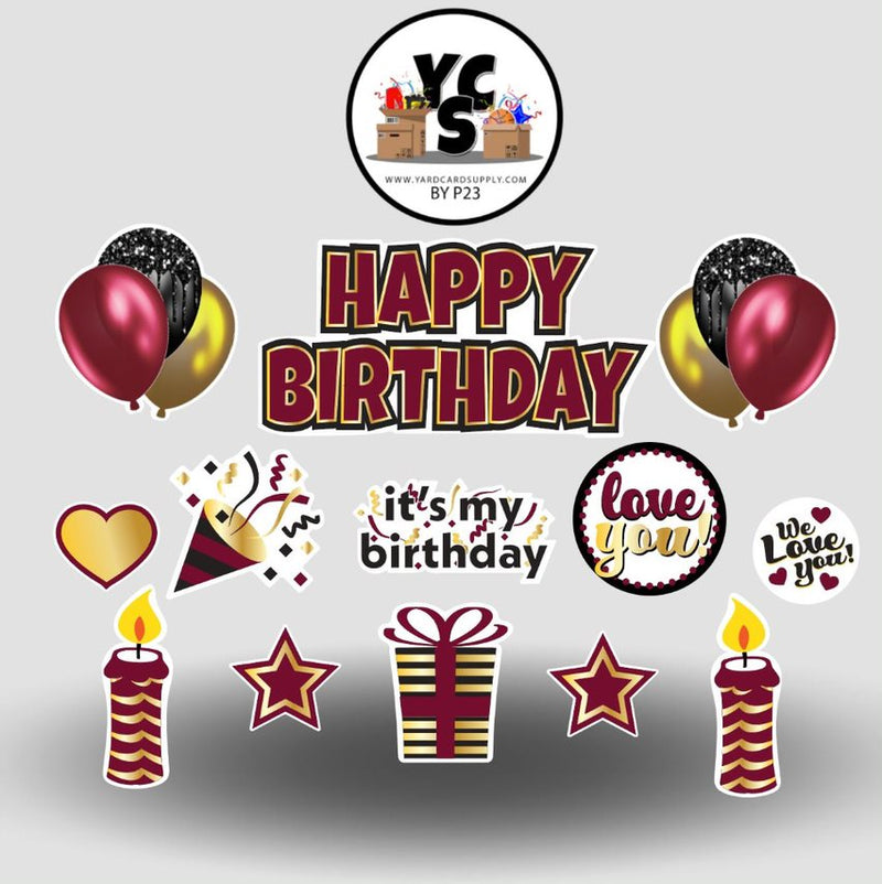 YCS FLASH® and Flair Happy Birthday - Style 10