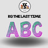 KG The Last Time 23 Inch GLITTER VOWEL Set