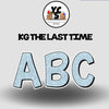 KG The Last Time 18 Inch GLITTER  ALPHABET SET