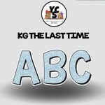 KG The Last Time 18 Inch GLITTER  ALPHABET SET