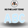 KG The Last Time 23 Inch SOLID ALPHABET Set
