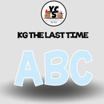KG The Last Time 23 Inch SOLID ALPHABET Set