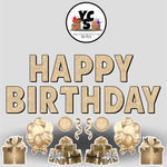Birthday and Mixed Flair Set - Champagne - KABEL