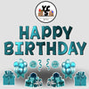Birthday and Mixed Flair Set - Winter - Metallic Teal - All Fonts